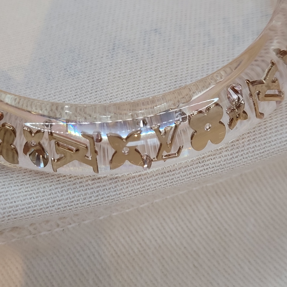 Louis Vuitton Lucite Bracelet - Picture 5 of 8